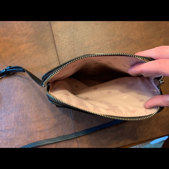 Kate Spade New York Run Around Large Flap Leather Crossbody Bag - Picture 9 of 10